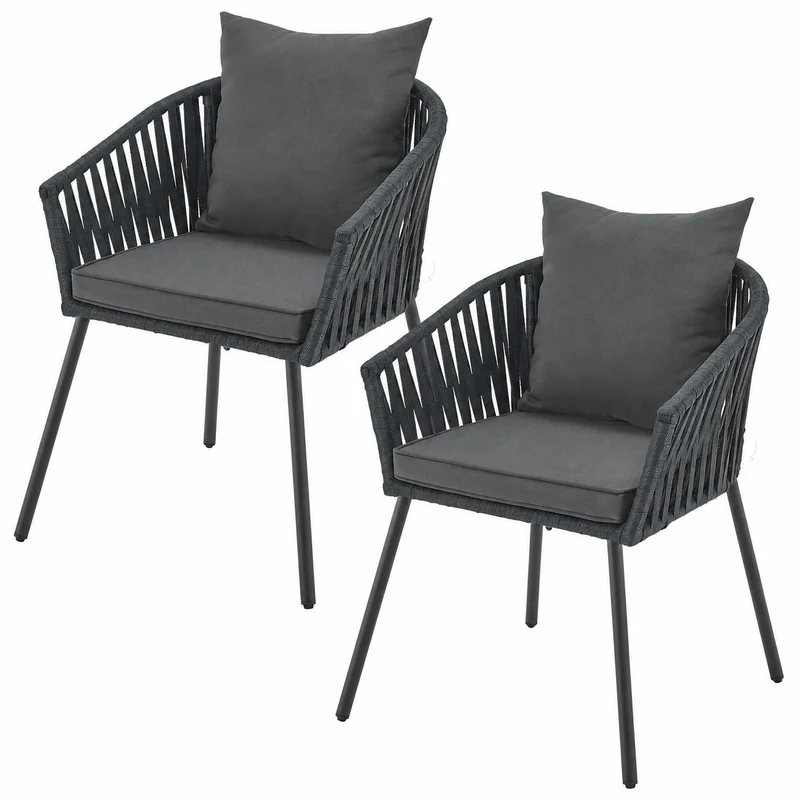 Lot de 2 chaises Rope