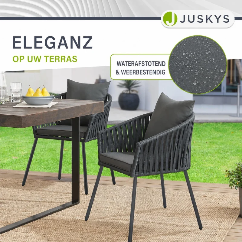 Lot de 2 chaises Rope