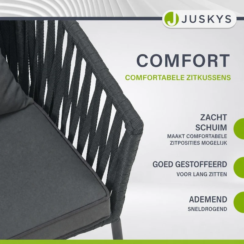 Lot de 2 chaises Rope