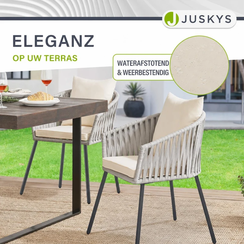 Lot de 2 chaises Rope