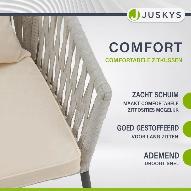 Lot de 2 chaises Rope