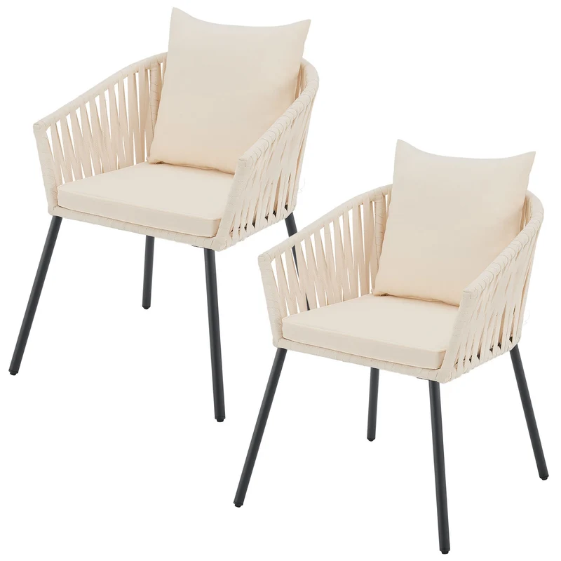 Lot de 2 chaises Rope