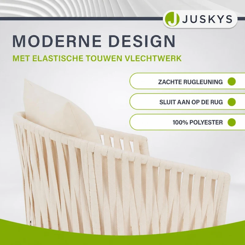 Lot de 2 chaises Rope
