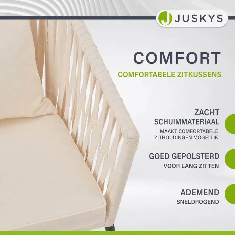 Lot de 2 chaises Rope