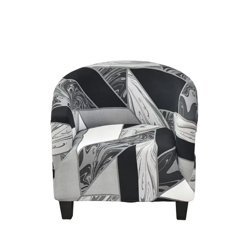 Housse fauteuil club floral SOLVIA