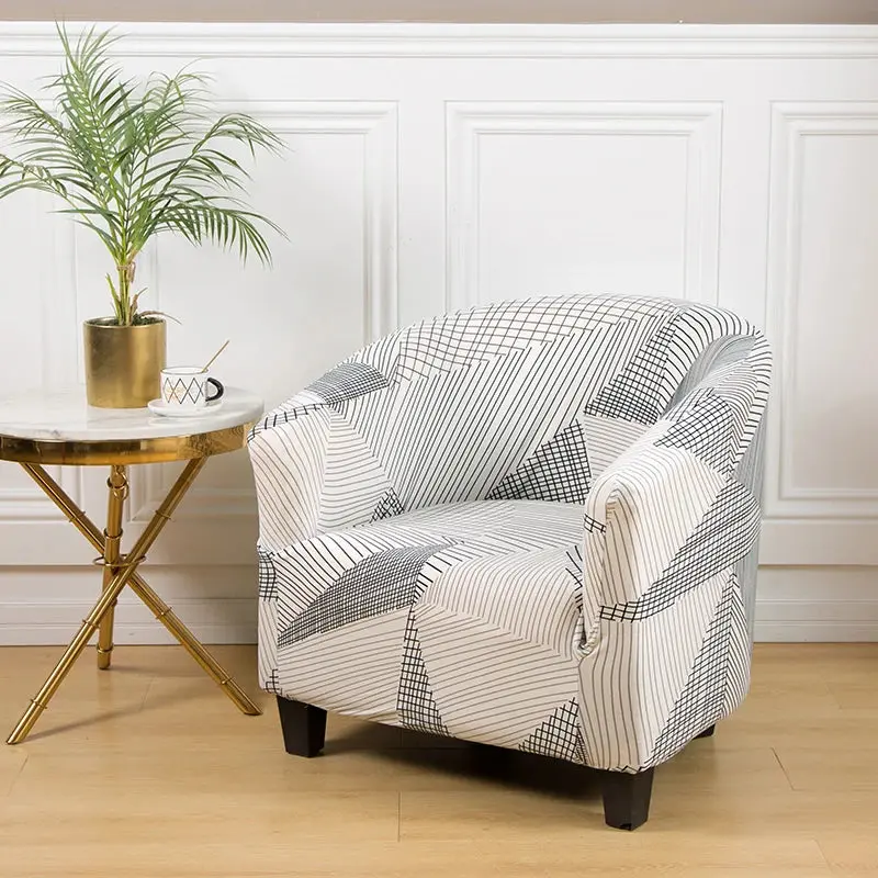 Housse Fauteuil Club Floral VELUNA