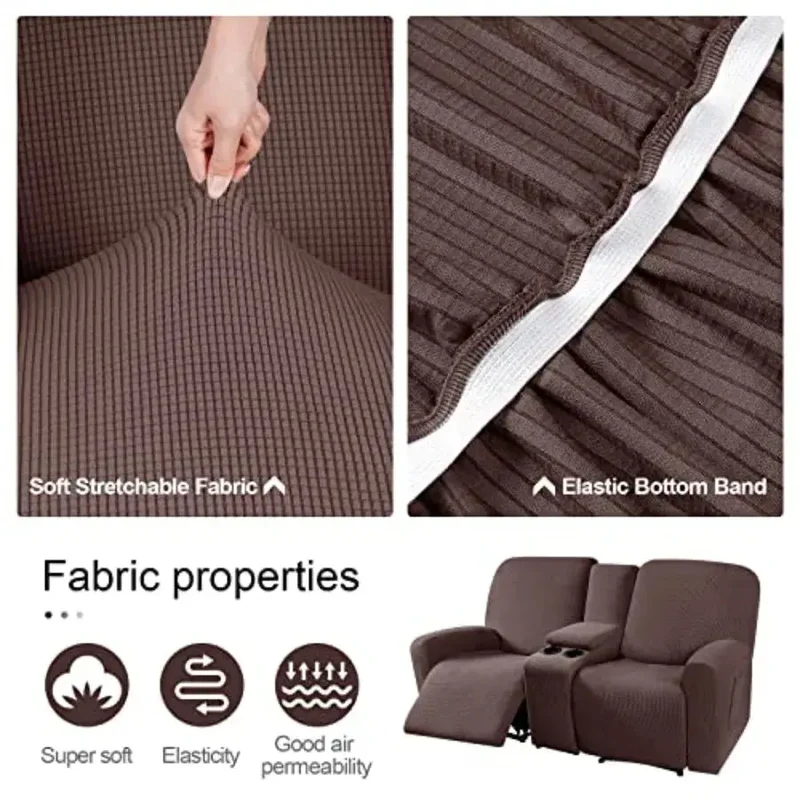 Housse de canapé extensible jacquard VERELO