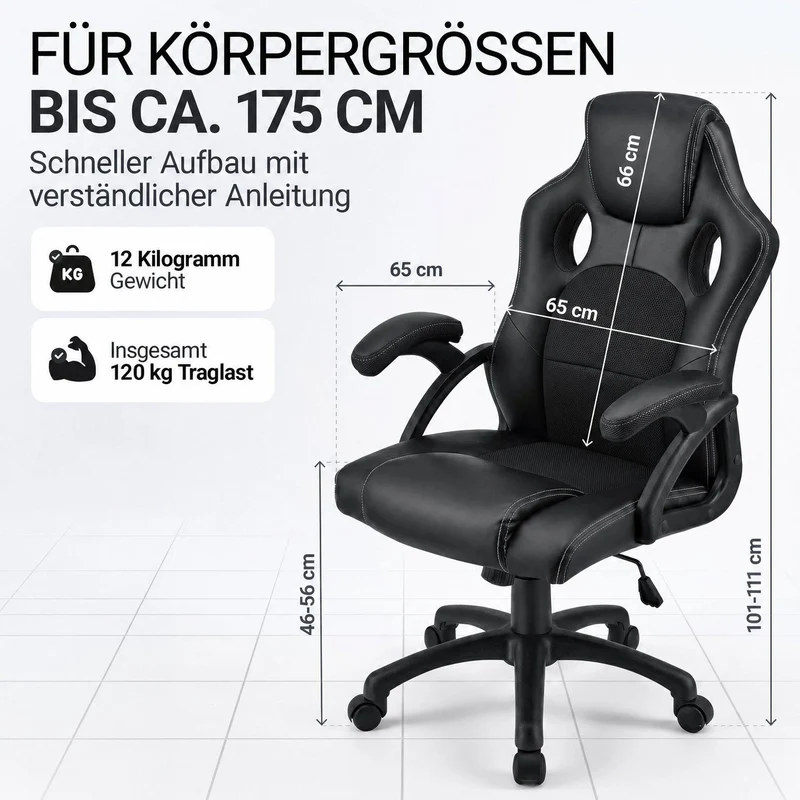 Chaise de bureau Racing Montreal