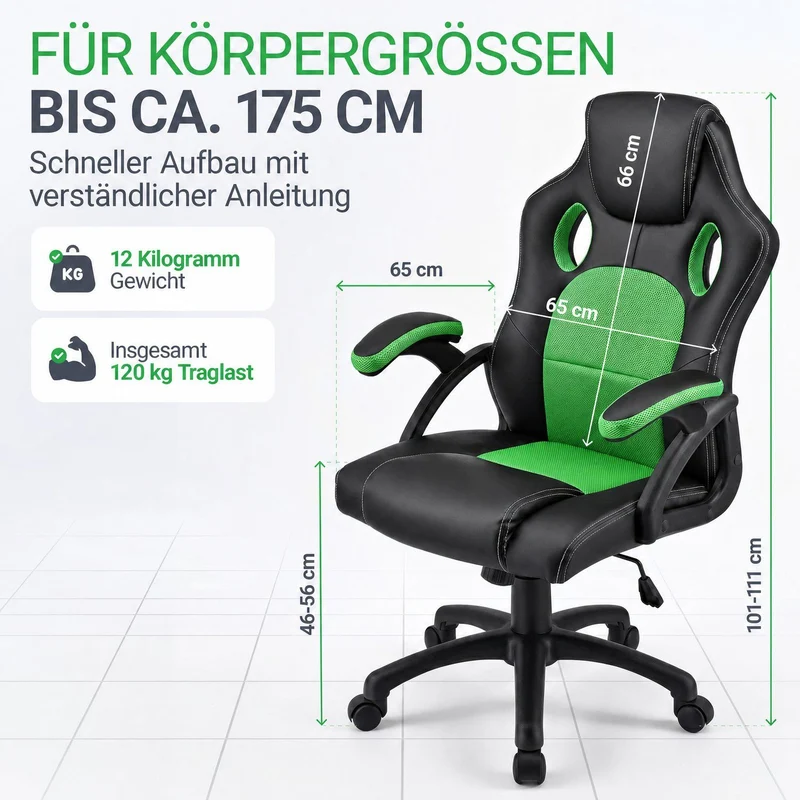 Chaise de bureau Racing Montreal