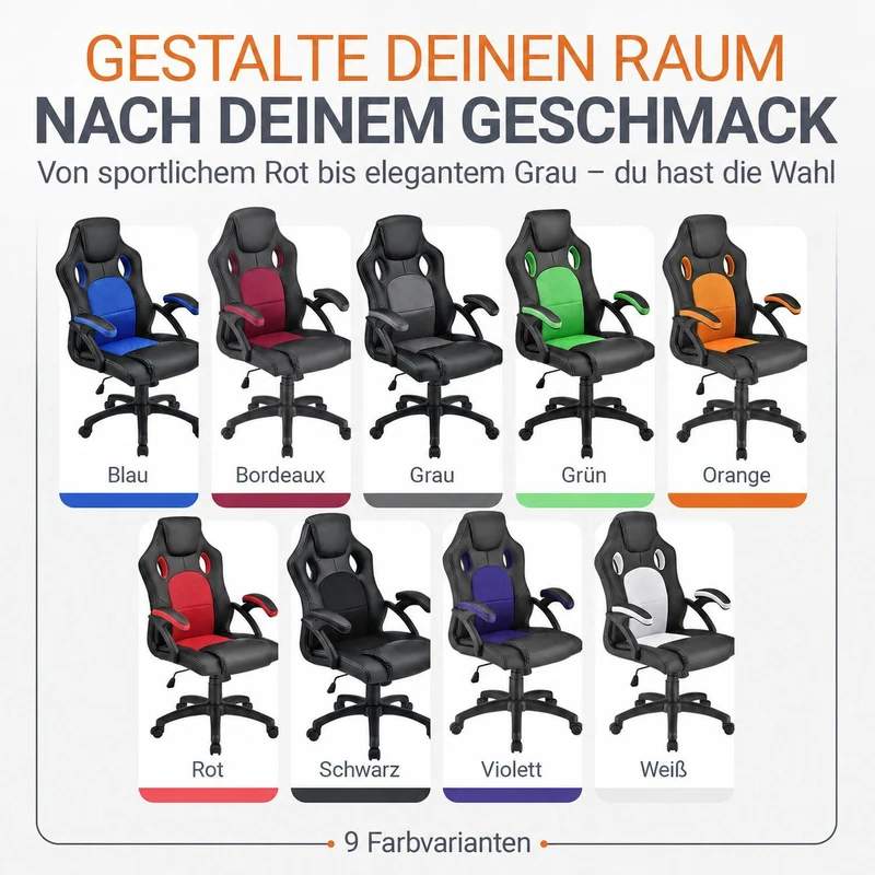 Chaise de bureau Racing Montreal