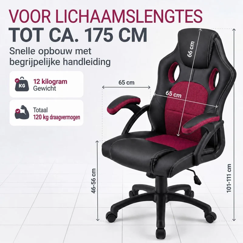 Chaise de bureau Racing Montreal