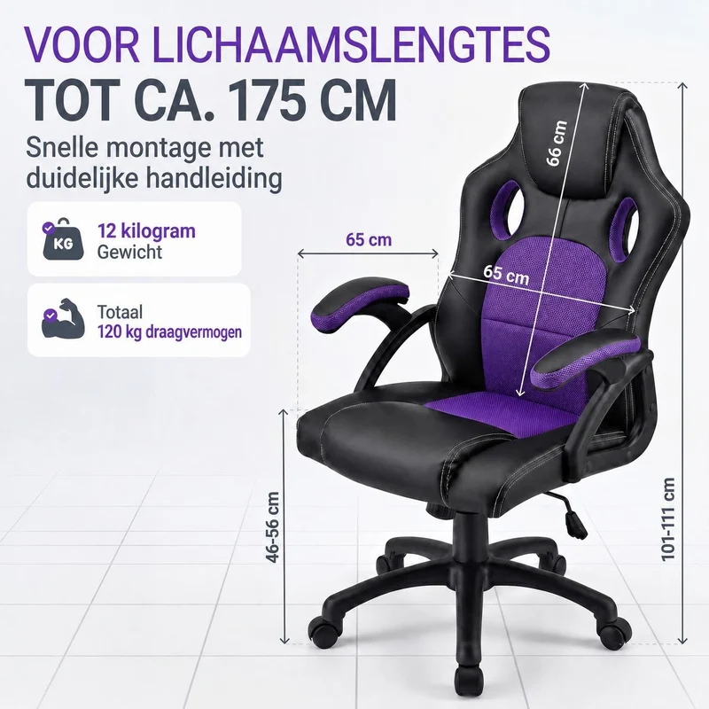 Chaise de bureau Racing Montreal