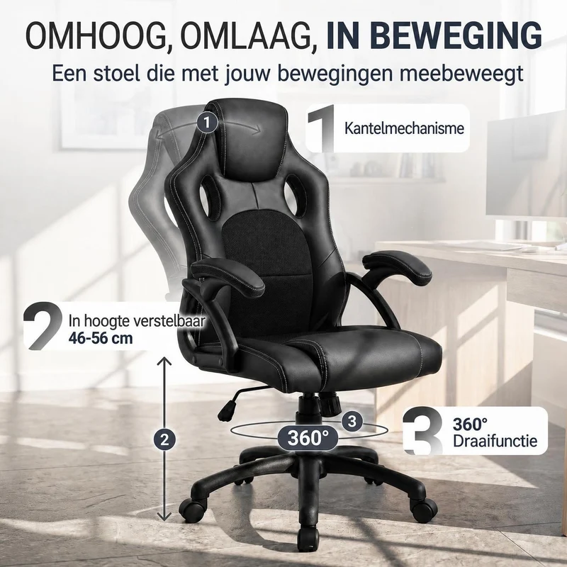 Chaise de bureau Racing Montreal