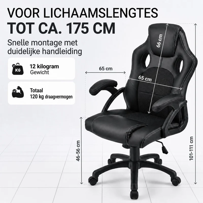 Chaise de bureau Racing Montreal