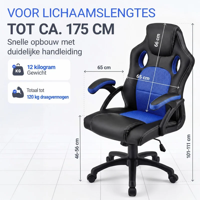Chaise de bureau Racing Montreal