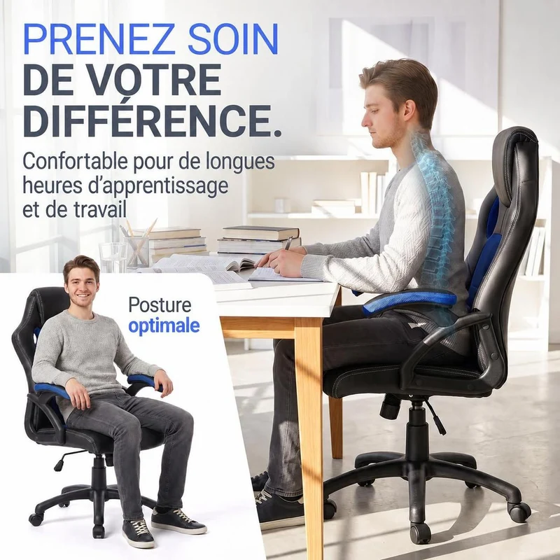 Chaise de bureau Racing Montreal