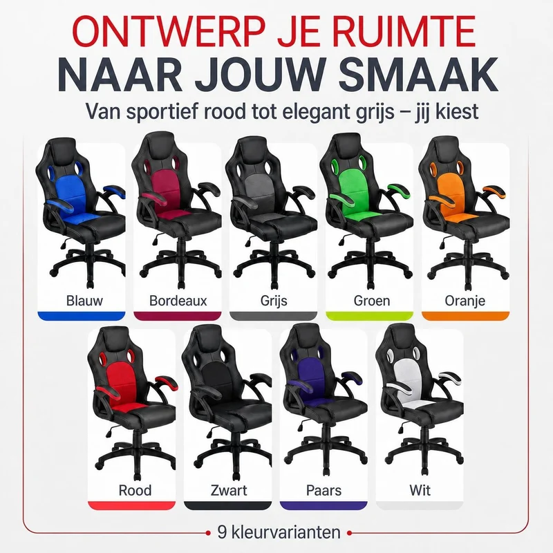 Chaise de bureau Racing Montreal