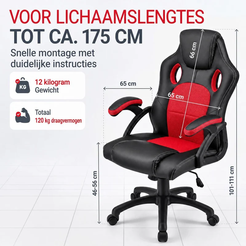 Chaise de bureau Racing Montreal