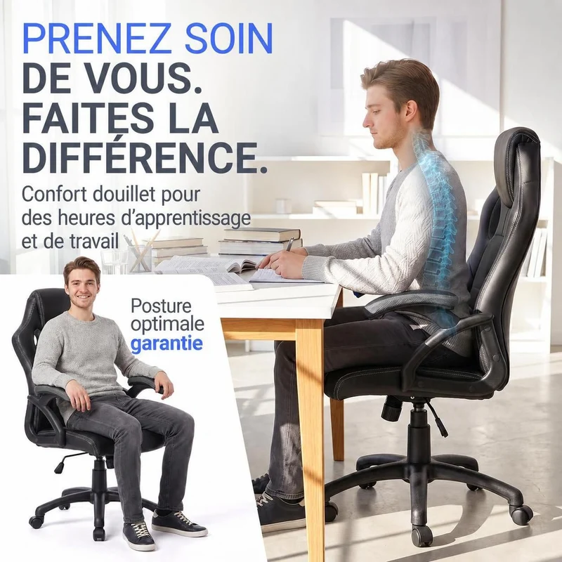 Chaise de bureau Racing Montreal
