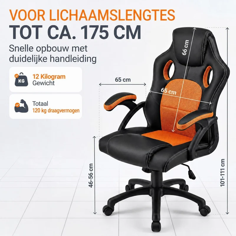 Chaise de bureau Racing Montreal