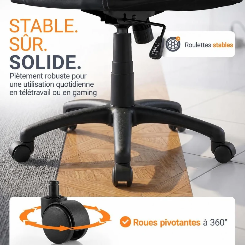 Chaise de bureau Racing Montreal