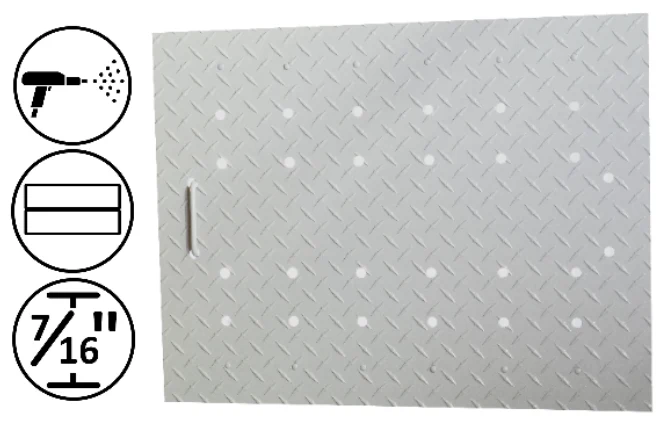 Dragar - Couvercle de Drain en Aluminium Renforcé Peint