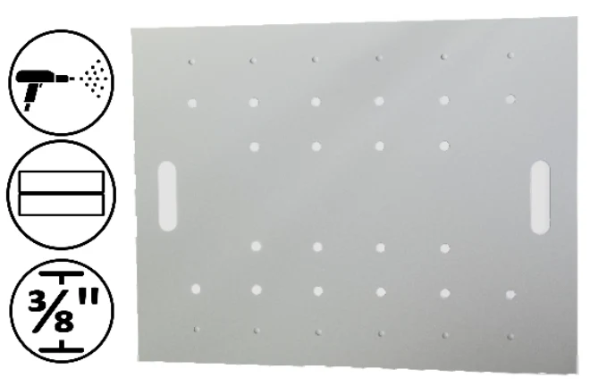 Dragar - Couvercle de Drain en Aluminium Renforcé Peint