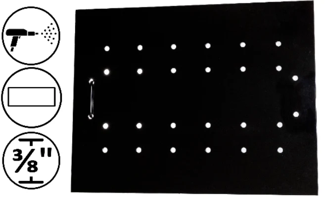 Dragar - Couvercle de Drain en Aluminium Renforcé Peint