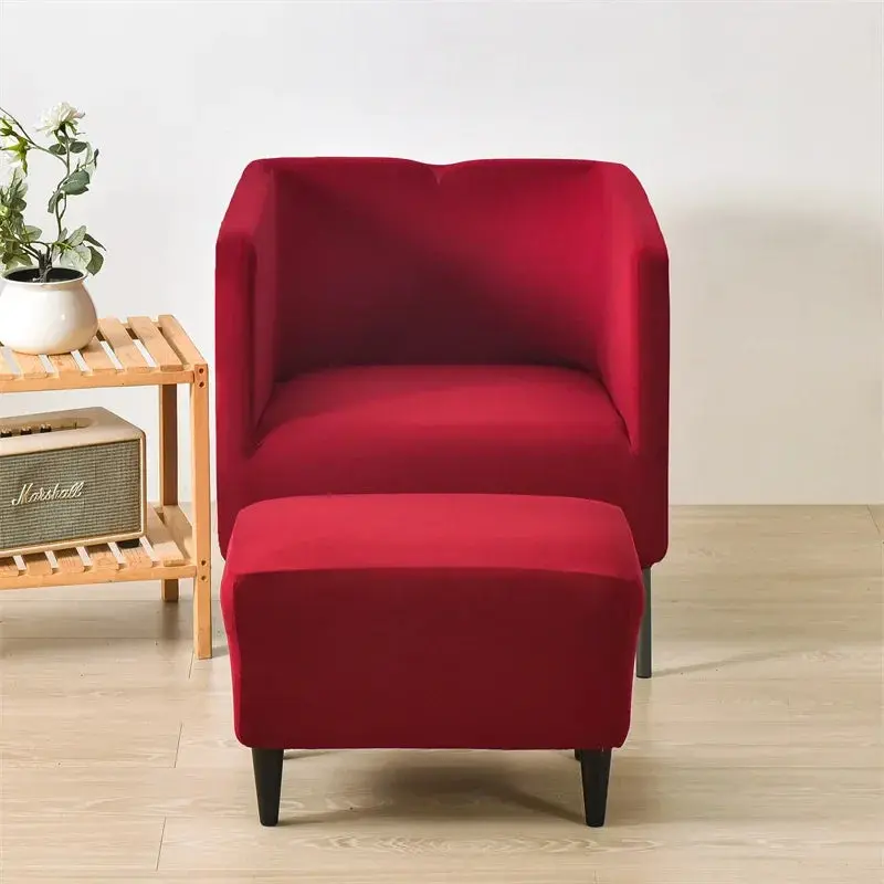 Housse Fauteuil Club Solide LUNOVA