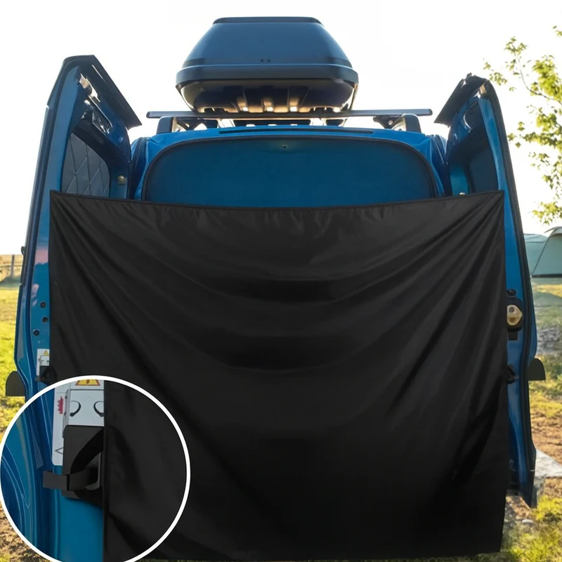 Rideau d’intimité pour portes arrière de van