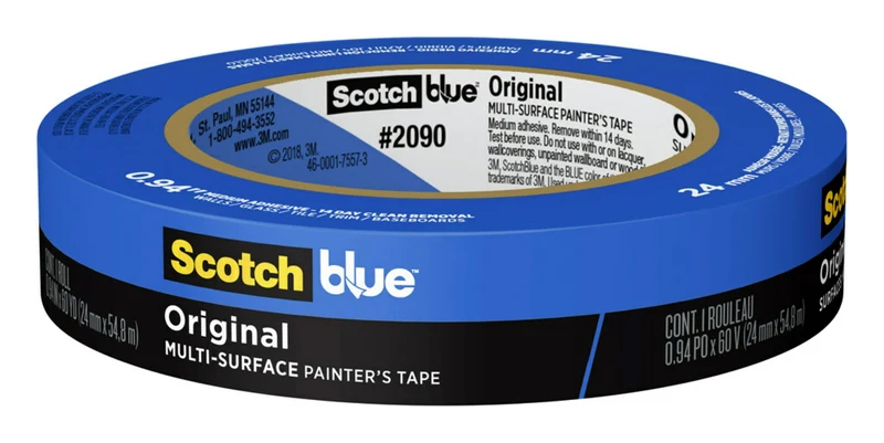 Scotch blue - Ruban pour peintre - Original / Surfaces multiples