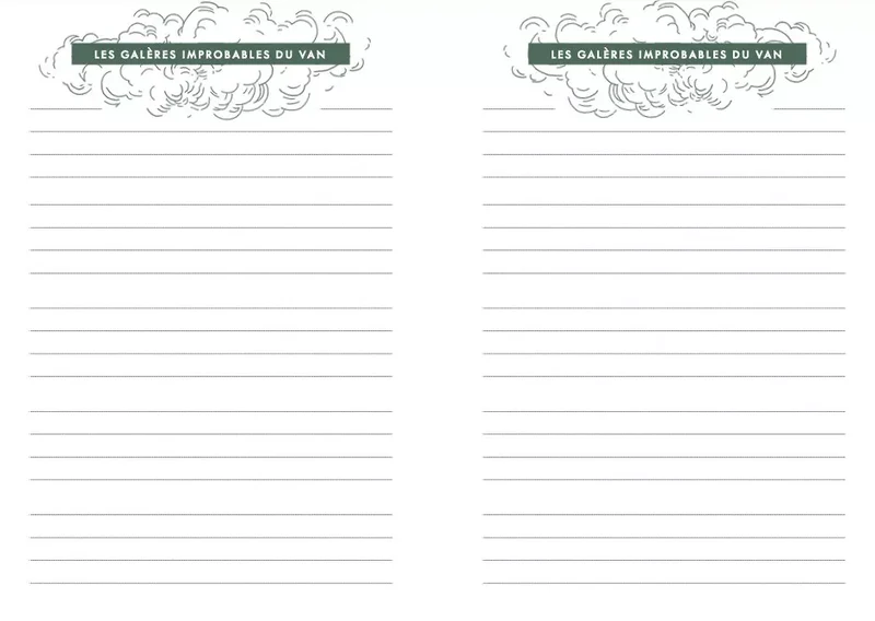 VanLife Carnet de Voyage
