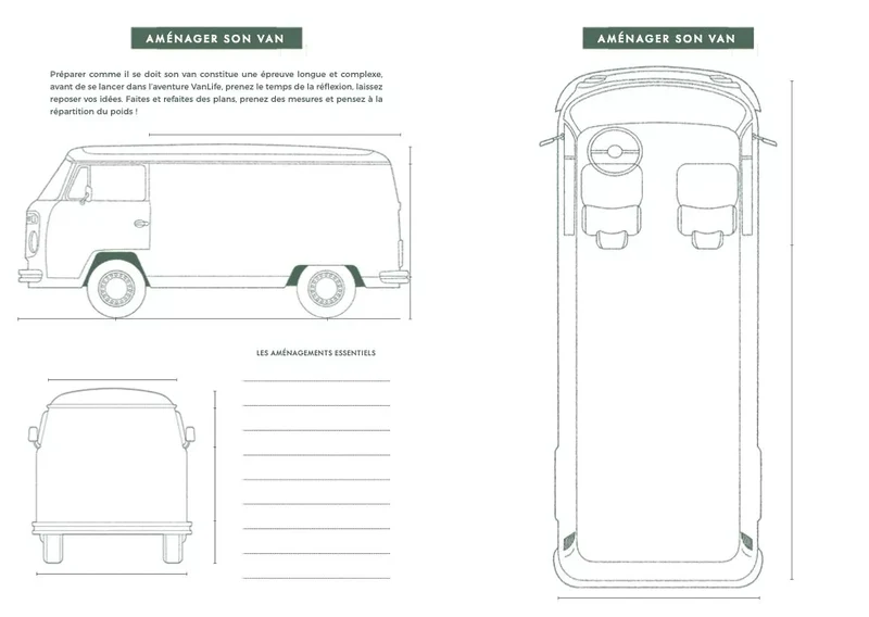 VanLife Carnet de Voyage