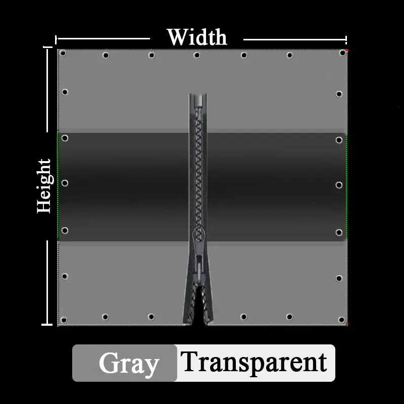 Bâche Imperméable Transparente Zilos