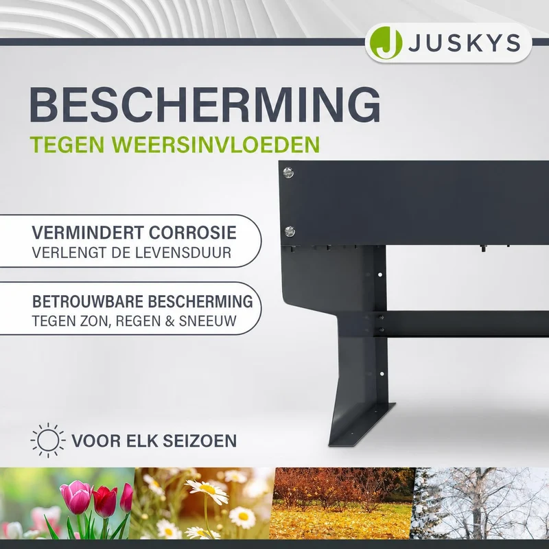 Abri robot tondeuse avec jardinière