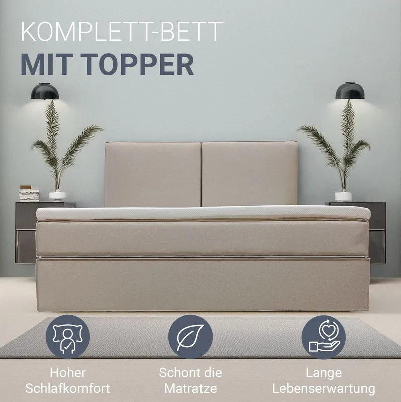 Lit boxspring Detroit