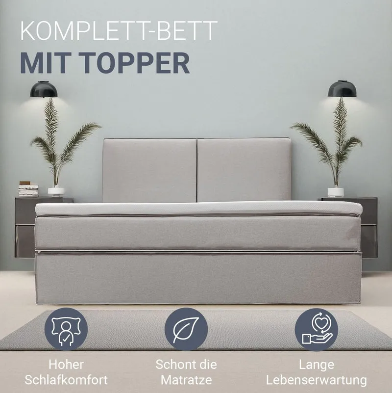 Lit boxspring Detroit