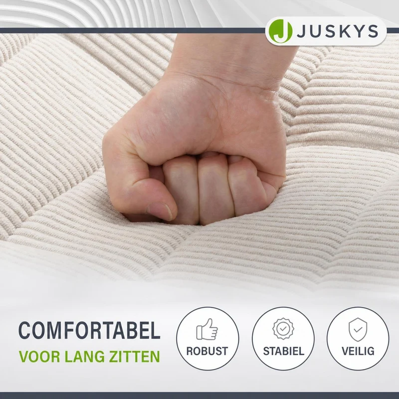 Fauteuil relax Korsika en velours côtelé