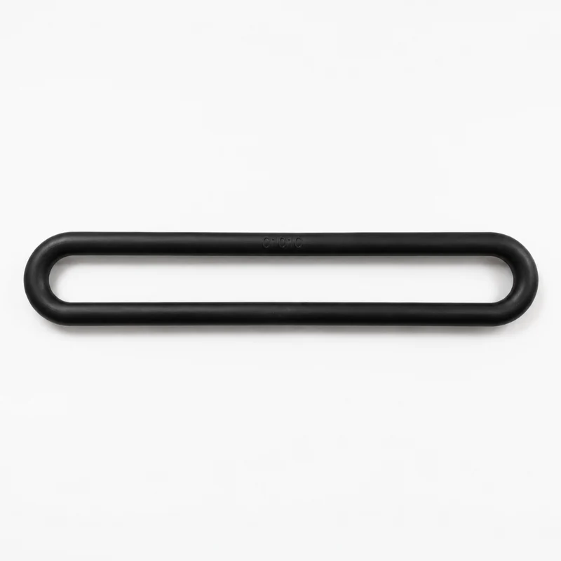 Spanrubber 8 mm x 25 cm Zwart