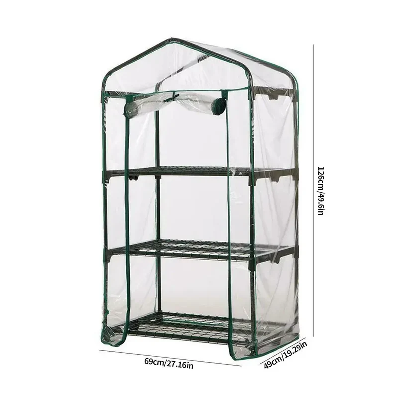 Serre À Plantes Pliable PVC Transparent LURICO