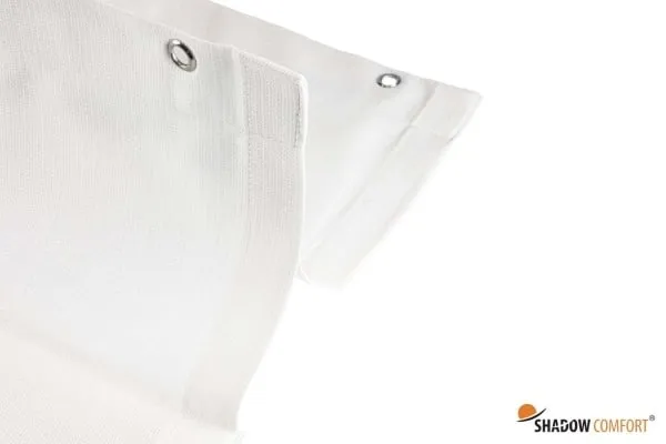 Voile d’ombrage Harmonica Artic White