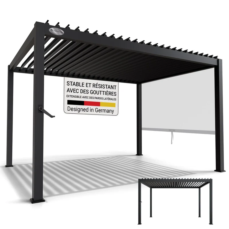 Pergola bioclimatique Tahiti