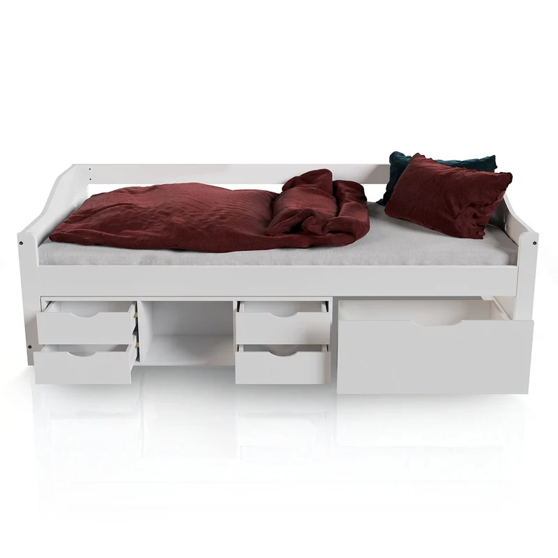 Lit fonctionnel Nalu 90 x 200 cm