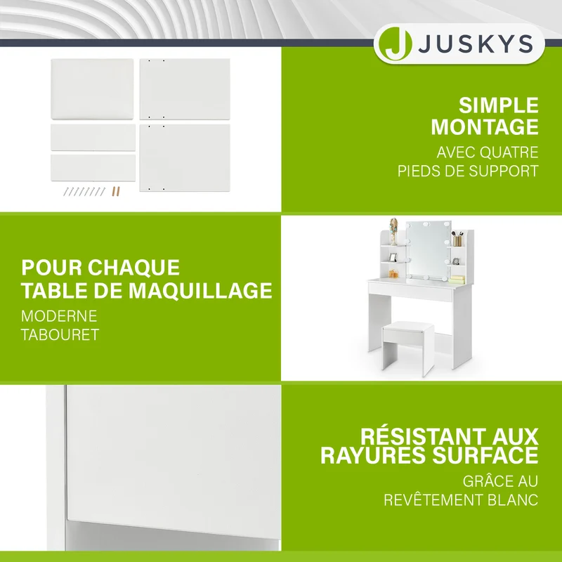 Tabouret de coiffeuse Melly