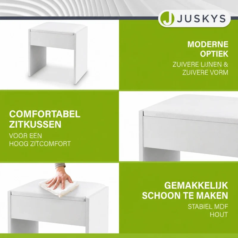 Tabouret de coiffeuse Melly