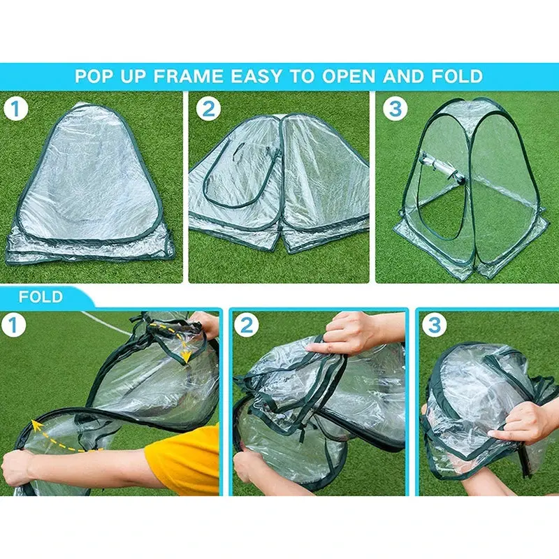 Serre à Plantes PVC Pop-Up VERDANO