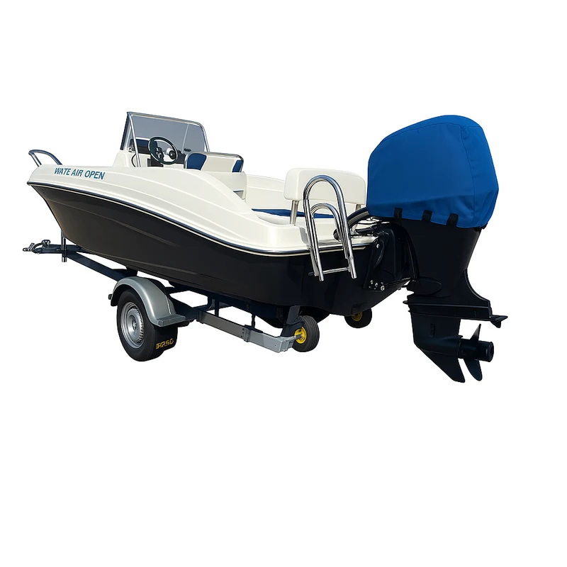 Capote pour tête de moteur hors-bord 600D Bleue