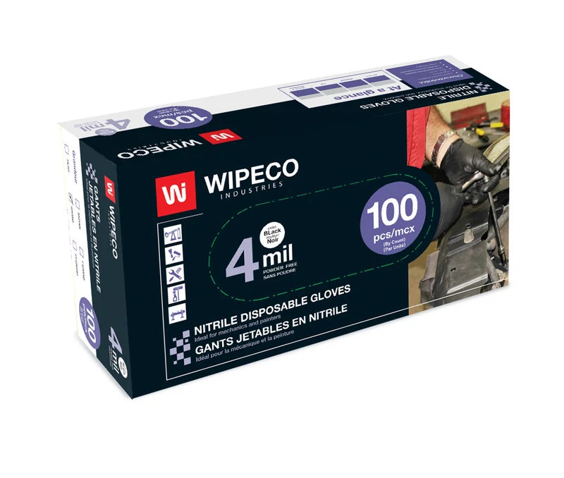 Wipeco - Gants jetables Nitrile