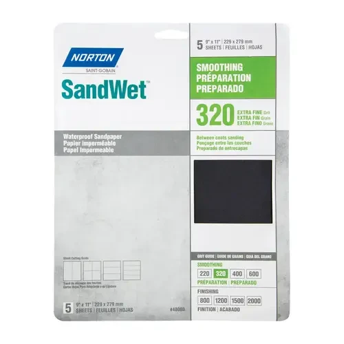 Norton - Papier Sablé SandWet
