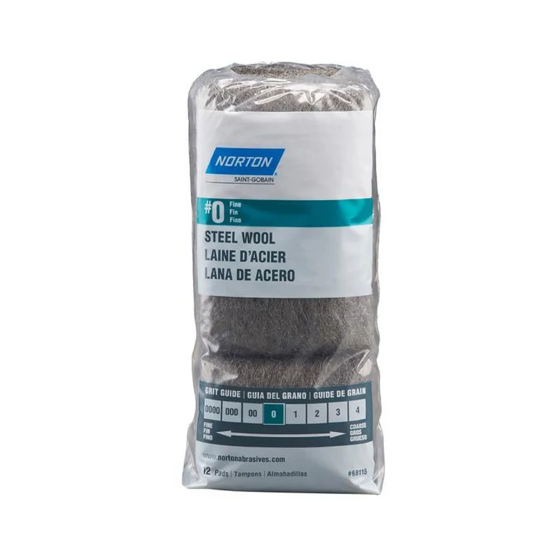 Norton - Laine d'acier (paquet de 12)